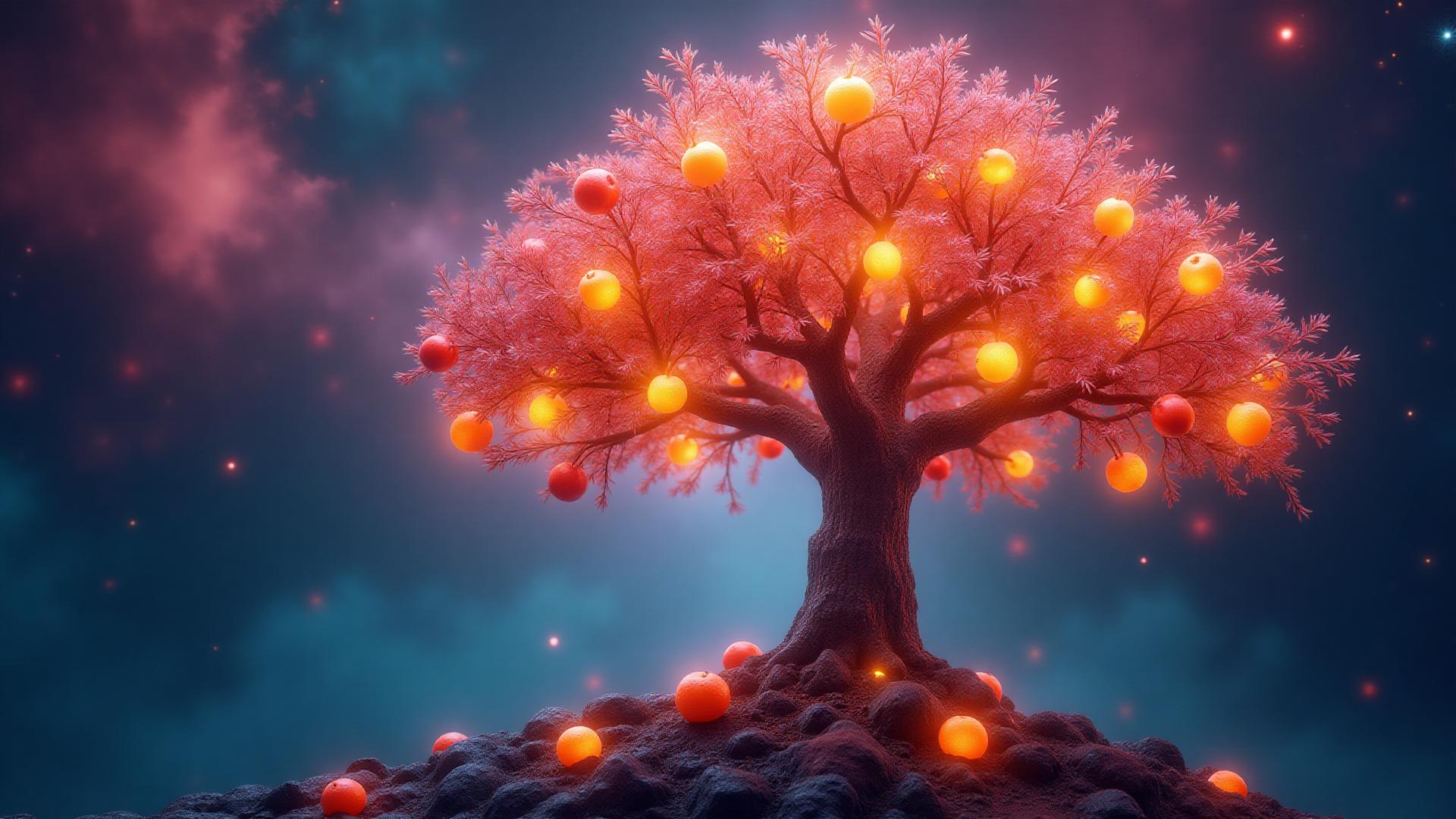 Cosmic tree of growth and potential